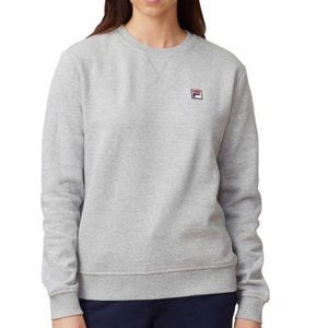 Fila grey crew neck sweatshirt